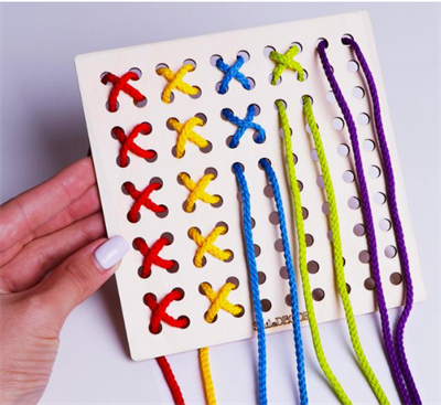 Шнуровка Монтессори «Квадрат» 0283096099