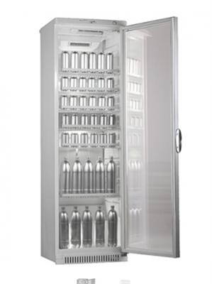 Холодильник-витрина однокамерный V= 400л (600х615х1950мм, 0...+10°C, 1,59кВт) 0282102