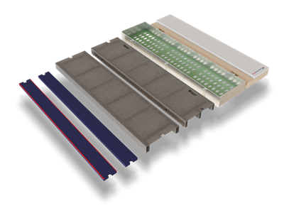 Брусок отталкивания для прыжков в длину соревновательный НФ-215060