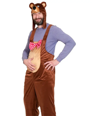 Карнавальный костюм Медведь бурый взрослый V8lWm74BgPyoauWGdlinN2