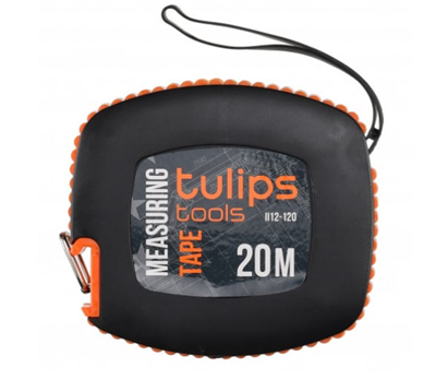 Спортивная рулетка Tulips tools стальная, 20 м II12-120 НФ-132595