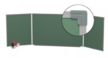 Доска магнитно - меловая трехэлементная 02830249