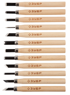 Резцы фигурные профессиональные Эксперт 12 шт 0281480