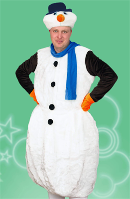 Карнавальный костюм Снеговик взрослый N7fwEt55iSxPGq5O1kLgQ1