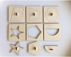 Трафарет Геометрия 1 (акс) 027877