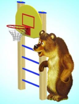 Баскетбольный щит с кольцом 02829587