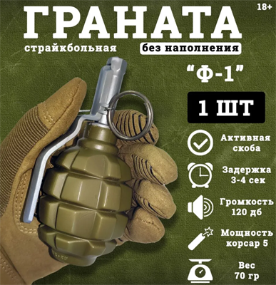 Граната страйкбольная PyroFX F-1 (A) 028309281