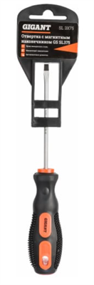 Отвертка Gigant SL 3x75 с магнитным наконечником 0281971