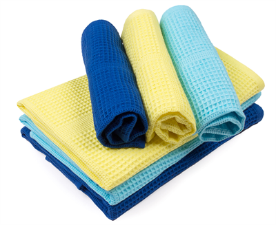 Полотенце вафельное цветное 0282519