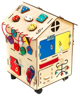 Бизиборд Большой Бизи-дом (35х35х50) 0280422