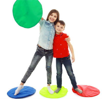 Островки эстафетные, d-50 см, набор из 4 штук, цвета микс 0280284