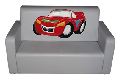 "Бегемотик" диван разборный с аппликацией 0281082