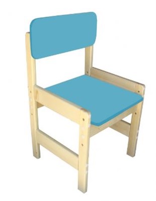 Стул детский регулируемый из массива "Дошколенок", цветной, 1-3 гр.р. 0282159