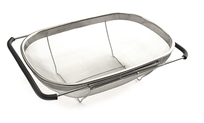 Дуршлаг-сито на раковину Roal 33,5x23,5x11,5 см, нерж 027413