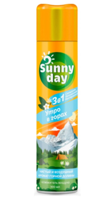 Освежитель воздуха Sunny Day «Утро в горах», 300 мл 0280274
