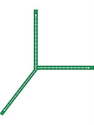 Комплект "Оси координат" 027589