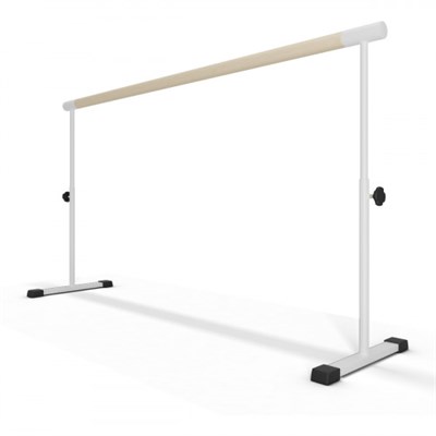 Хореографический станок мобильный 1-рядный с регулир.высотой White(комплект кронштейнов)СНЯТО С ПР-В ОС-04342