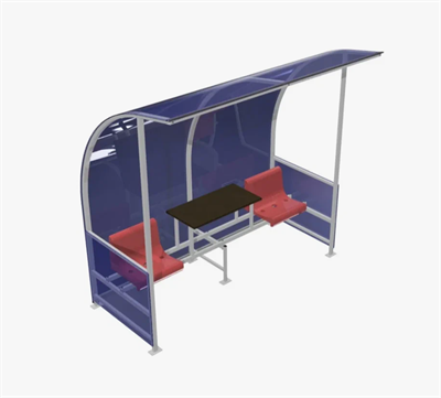 Кабинка для судей со столиком и навесом НФ-137712