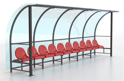 Скамейка для запасных игроков (на 10 мест) 5P8L98BqjjBktAvcbBNcV2