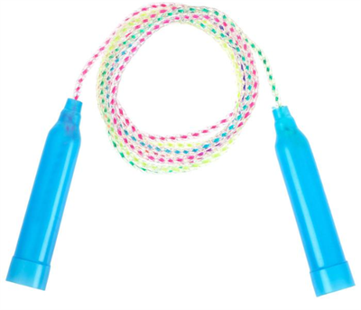 Скакалка «Радуга», 2,2 м, d=4,2 мм, цвета МИКС 0282899