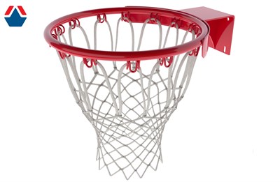 Кольцо баскетбольное №7 ТР усиленное (цвет КРАСНЫЙ) ОС-14976