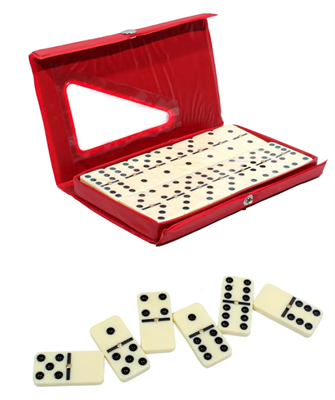 Домино пластиковое 28 фишек в мягкой коробке 17x10 см. Настольная игра. Домино для детей WGM9oIaaggyc49Oq1dpfQ3