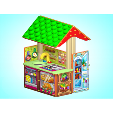 Кухня двухсторонняя с навесом 02830353