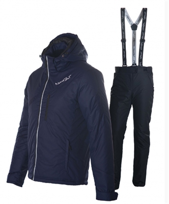 Костюм лыжный детский теплый прогулочный Nordski Premium Navy 0283094852