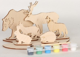 Фигурки "Лесные животные" 6 шт 027778