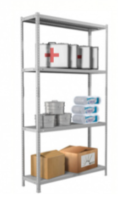 Стеллаж MS Standart 200KD/100x40/4 (2000x1000x400) 0282753