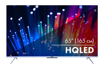 65" Телевизор HAIER Smart TV S3, QLED, 4K Ultra HD, серебристый, СМАРТ ТВ, Android 0282392