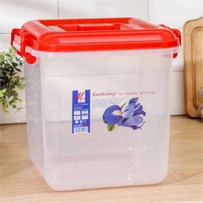 Контейнер пищевой, 10 л, цвет микс 0281443