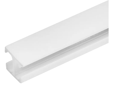 Карниз шинный однорядный Atlant Mini 200 см алюминий цвет белый 028309379