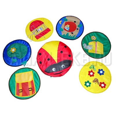 ДИДАКТИЧЕСКАЯ БОЖЬЯ КОРОВКА С ВКАЛАДЫШАМИ 02829965