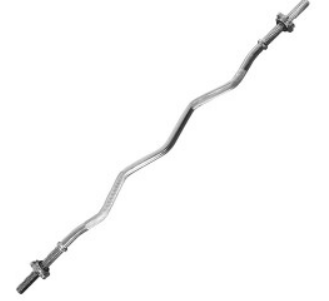 Гриф для штанги TORRES EZ изогнутый, W-образный 02479