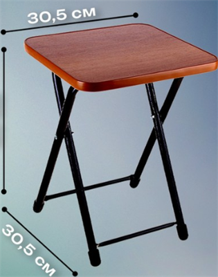 Стул туристический сиденье ЛДСП 026823