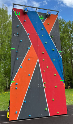 Скалодром мобильный 3х6 м. 0282639