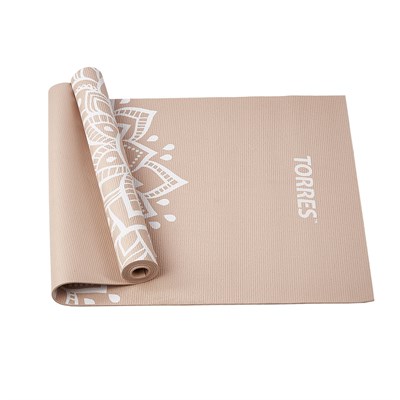 Коврик для йоги TORRES Relax 4, ПВХ 4 мм 30945