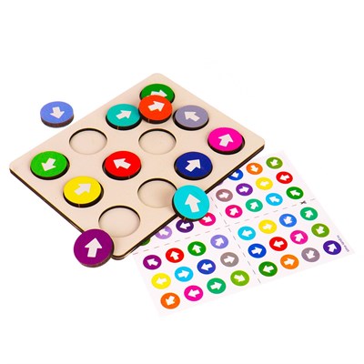 Развивающие игры из дерева «Стрелочки», повтори по образцу 0282688