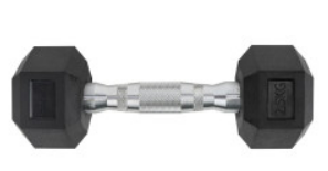 Гантель TORRES 2,5 кг (резина) 02467