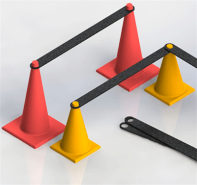 Планка для конусов 026761