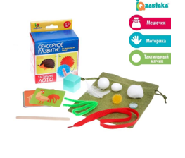 Тактильное лото «Сенсорное развитие» 02347