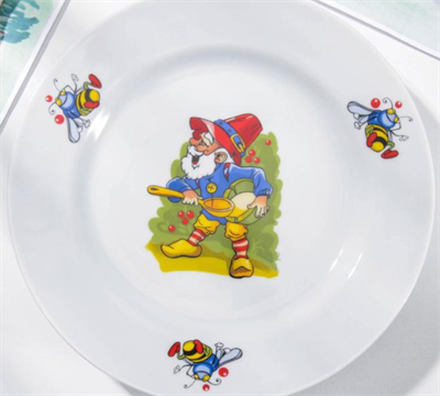 Тарелка «Лесовичок», d=20 см, рисунок МИКС 026308