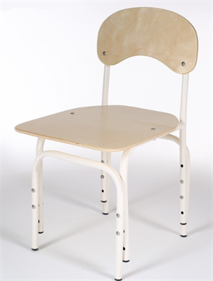Стул детский регулируемый Яшка гр.1-3, Кремовый белый 026928