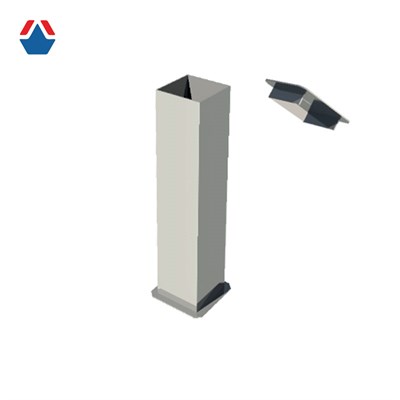 Комплект закладных стаканов для стац. стоек из профиля 80х80 ОС-06500