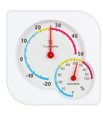 Термометр мини, измерение влажности воздуха 0281217