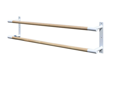 Станок хореографический двухрядный пристенный 025767