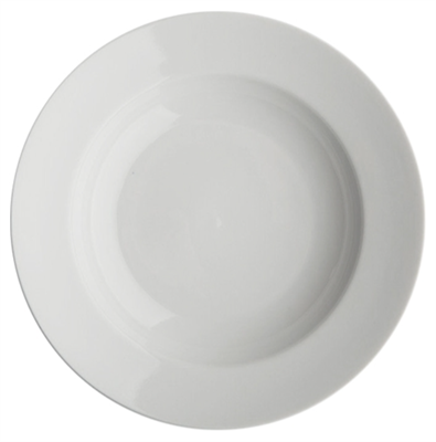 Тарелка глубокая Дулево 20см Белье, Гладкий край 0280937