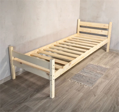 Односпальная кровать из массива сосны 200х80 0283096071