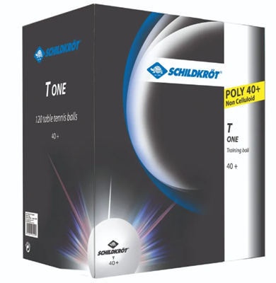 Мяч для настольного тенниса Schildkrot 1T-TRAINING, белый (120 шт.) 0280743
